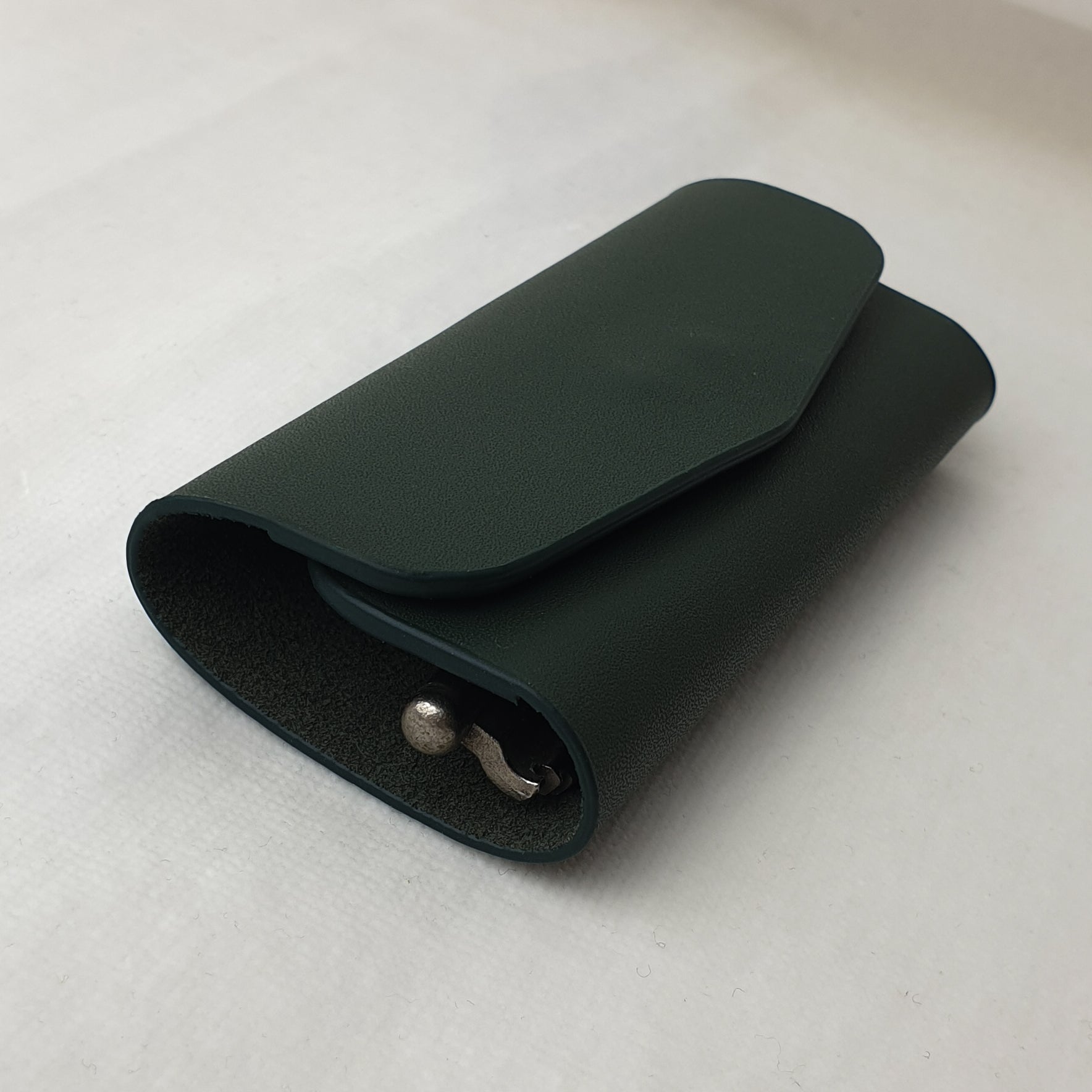 Key Case in Forest Green