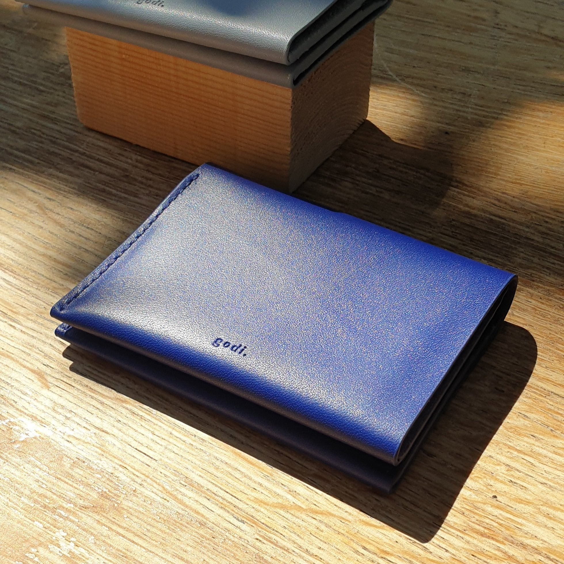 Bifold Wallet in Cobalt Blue
