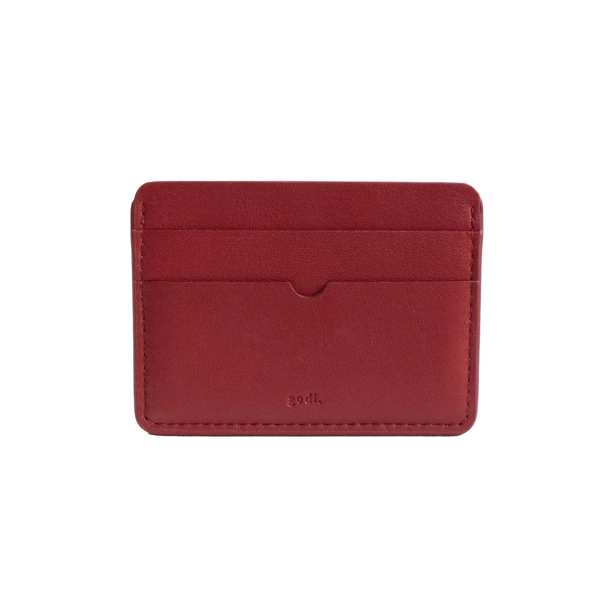 Card Case in Scarlet Red