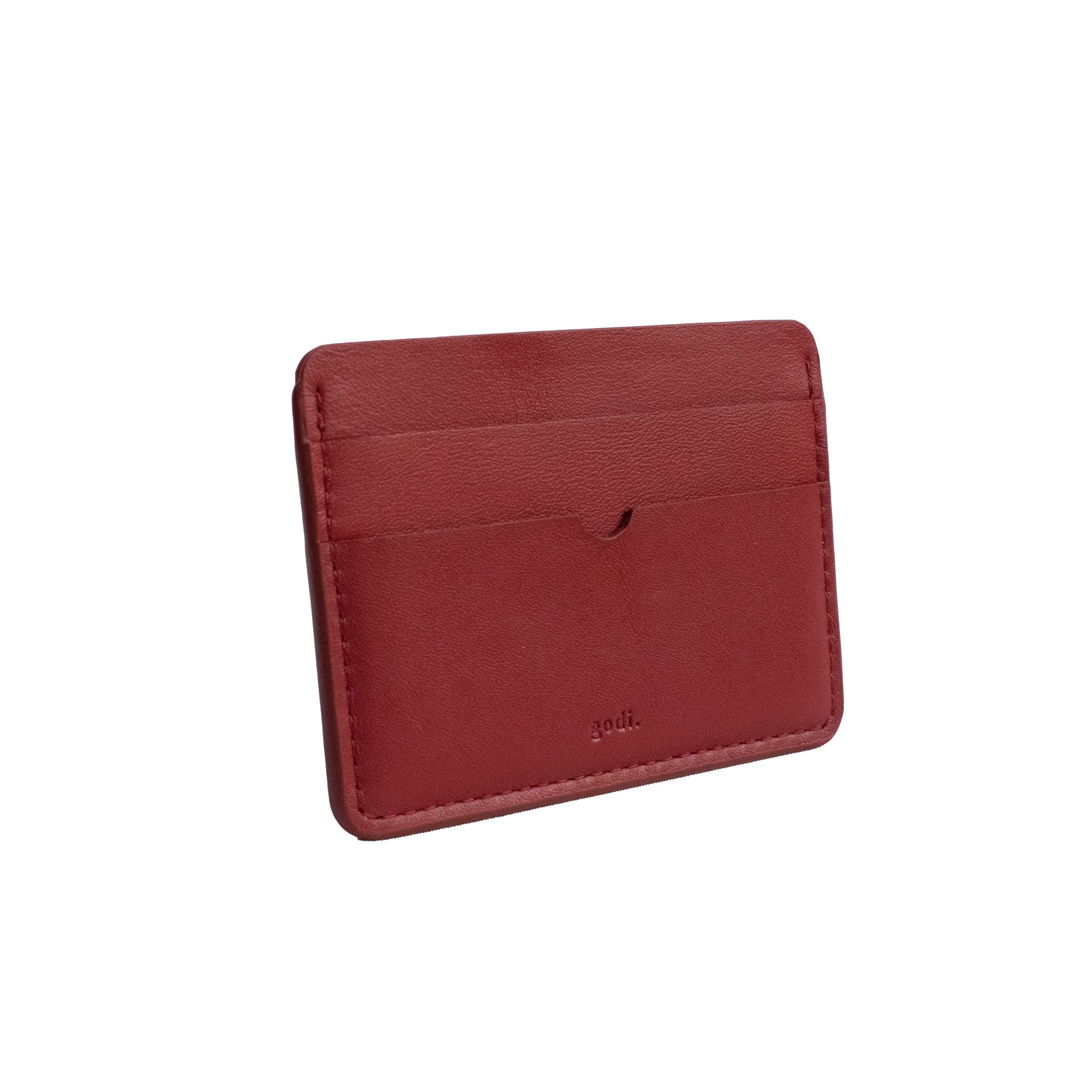 Card Case in Scarlet Red