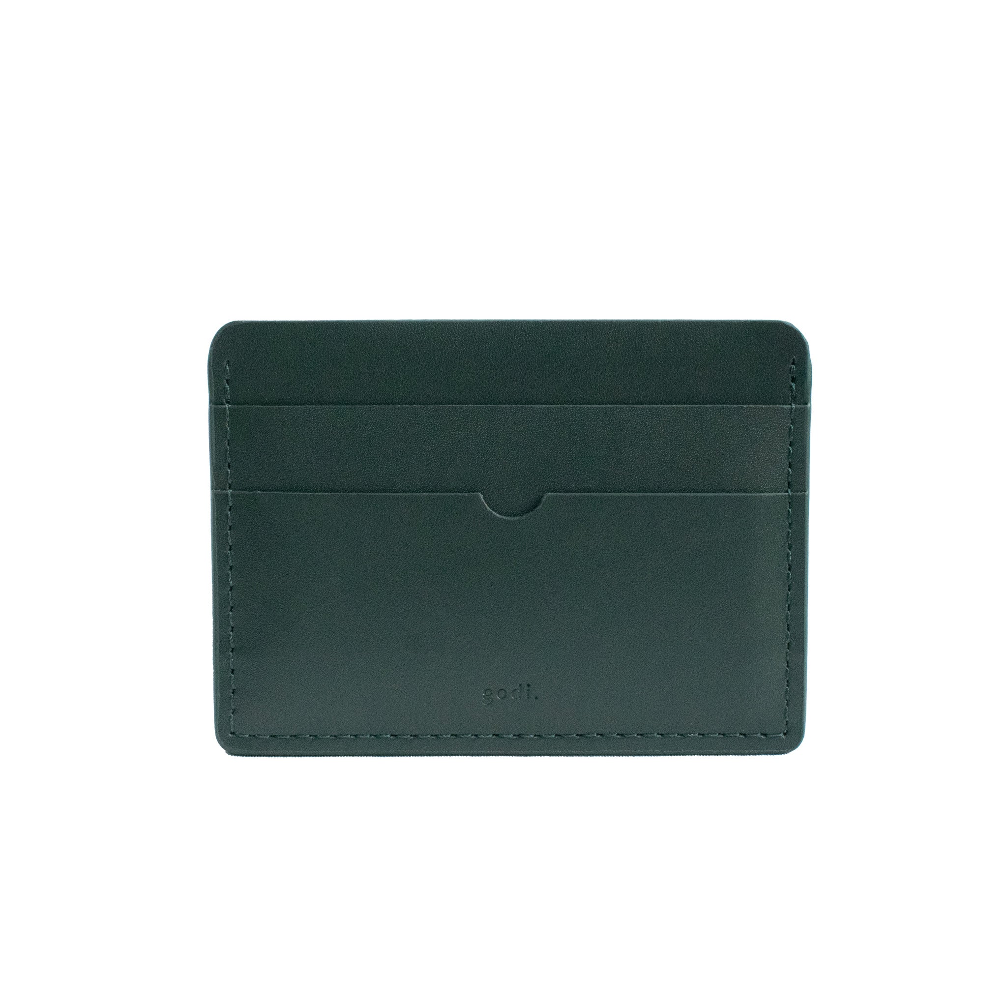 Card Case in Dark Green