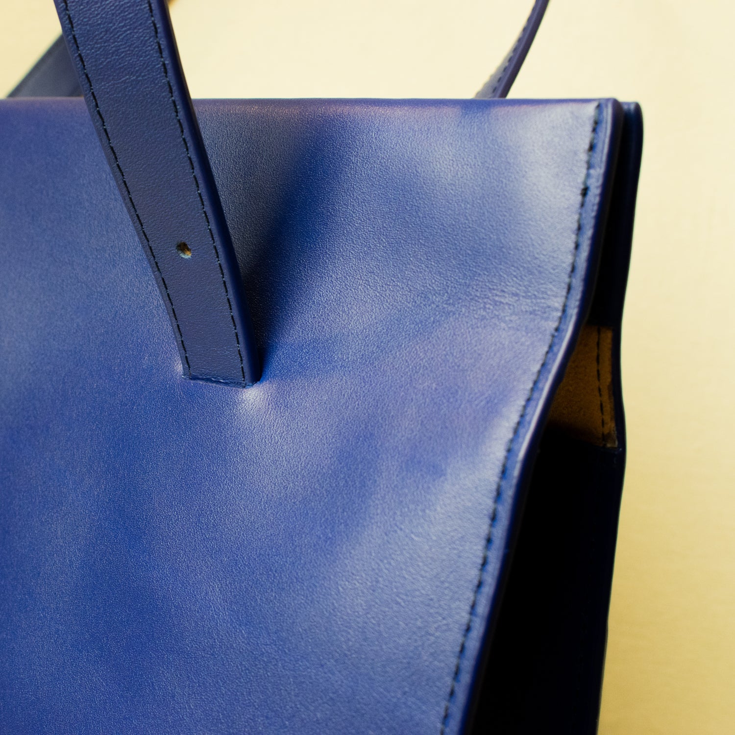Adjustable Tote Bag in Cobalt Blue