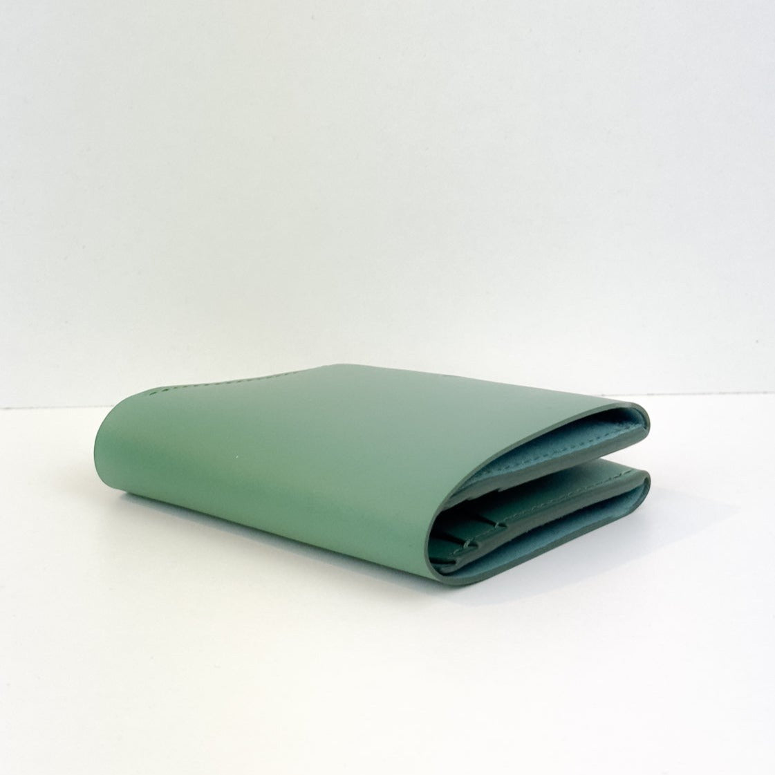 Bifold Wallet in Sage Green