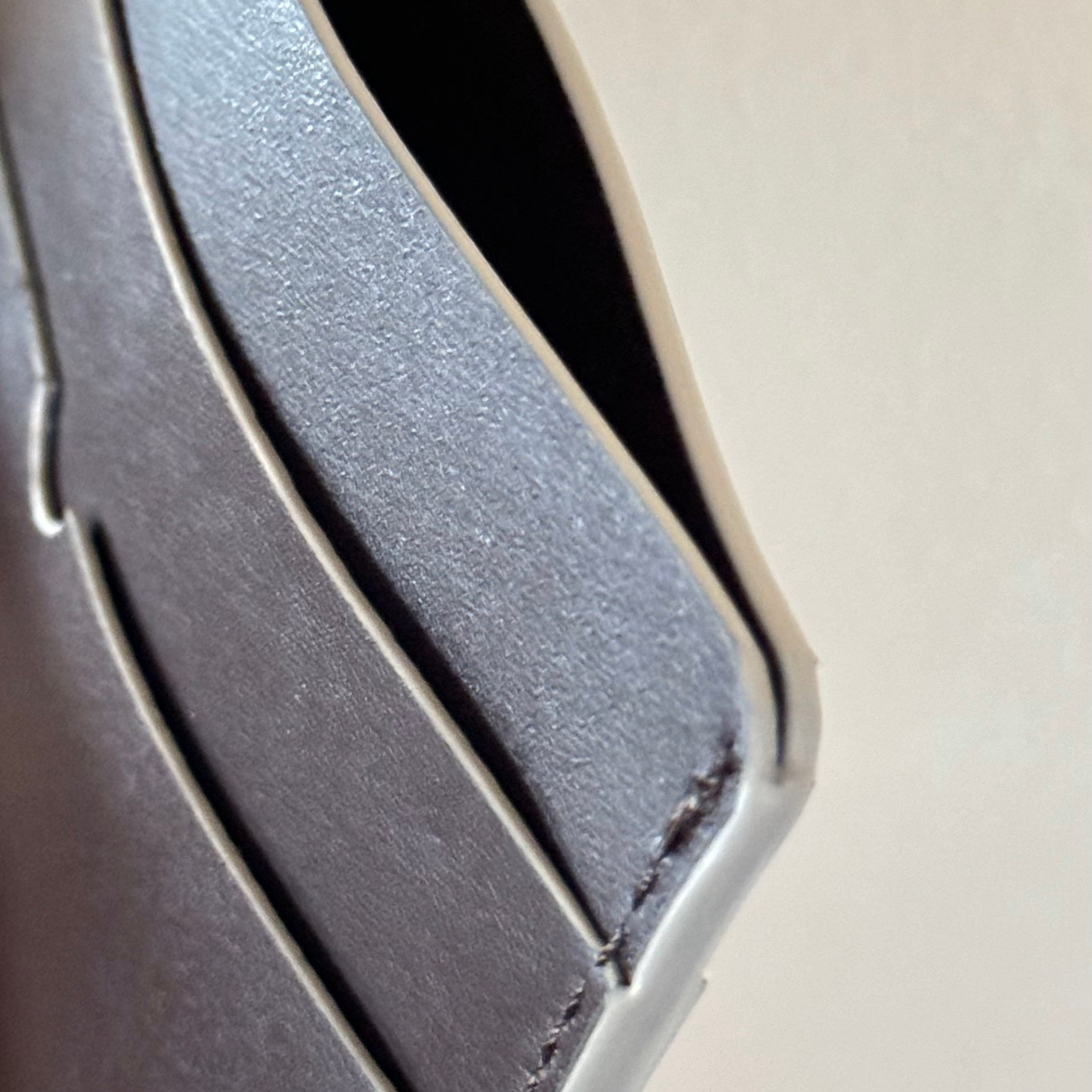 Card Case in Coffee & Ivory