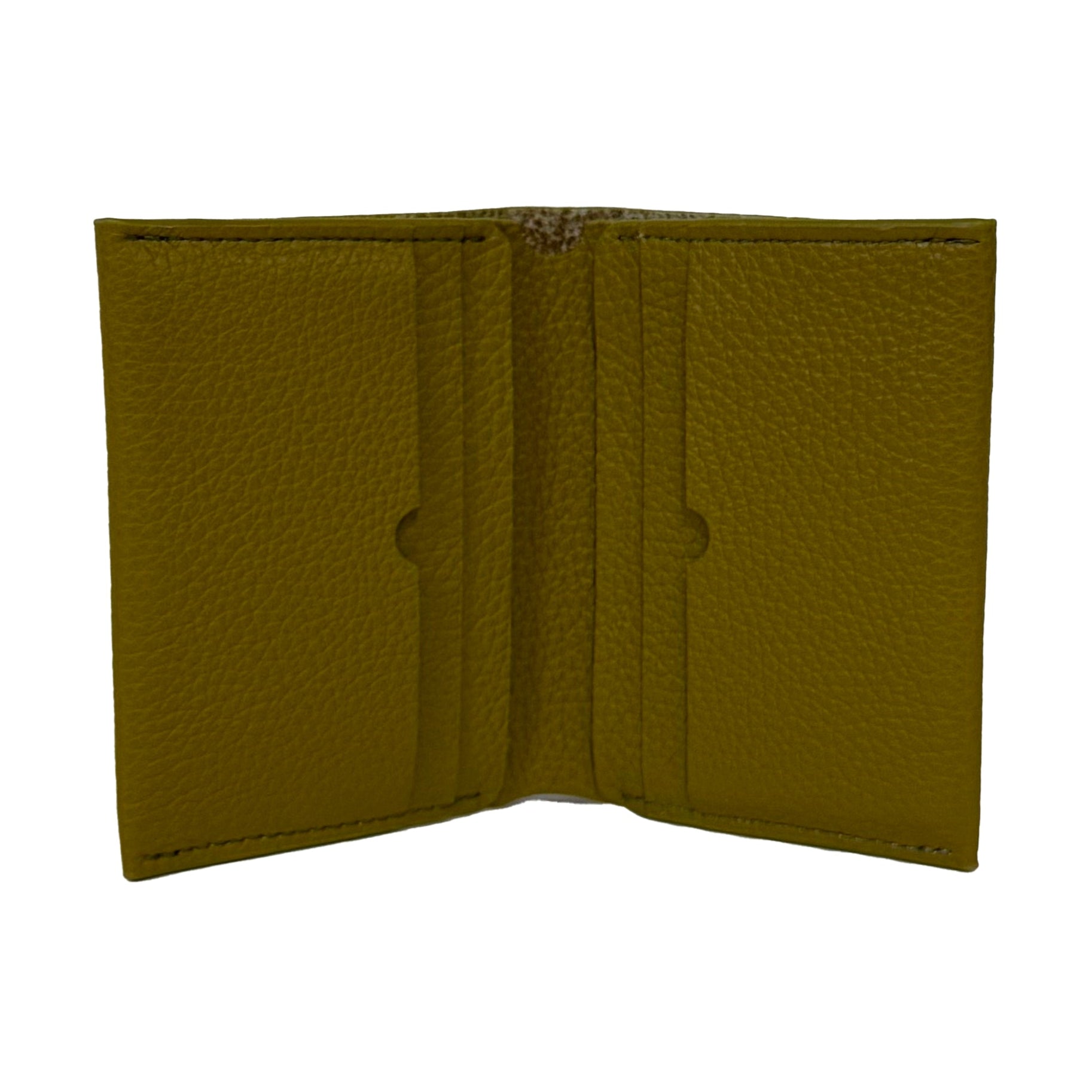 Bifold Wallet in Pebble Grain Pistachio