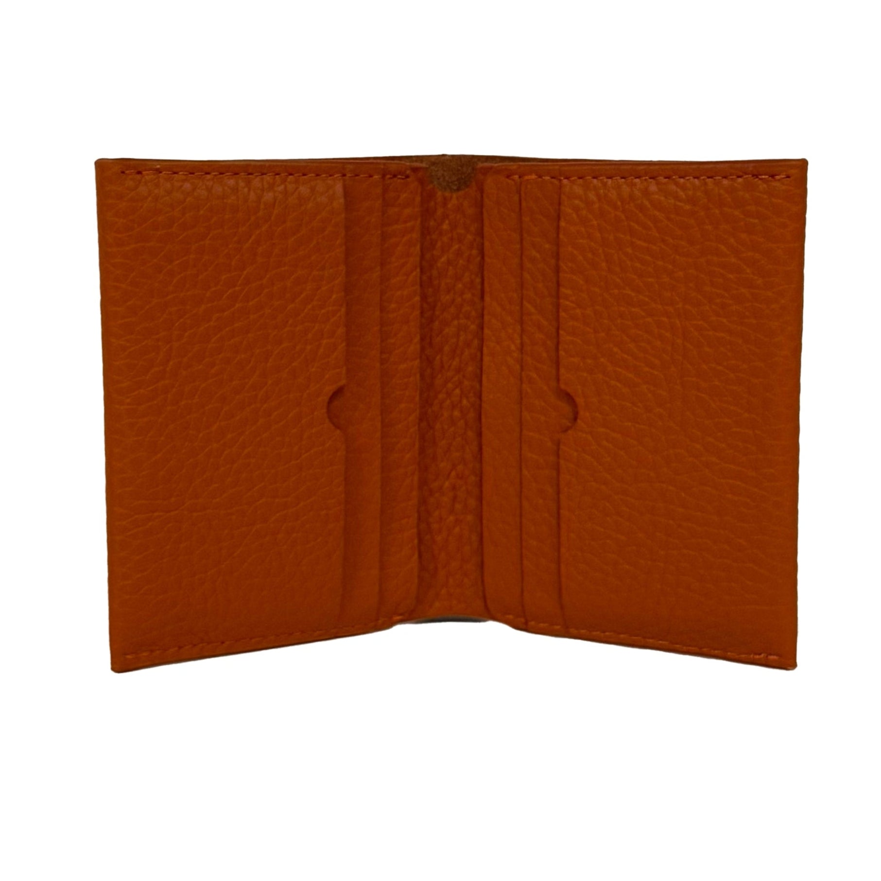 Bifold Wallet in Pebble Grain Ginger