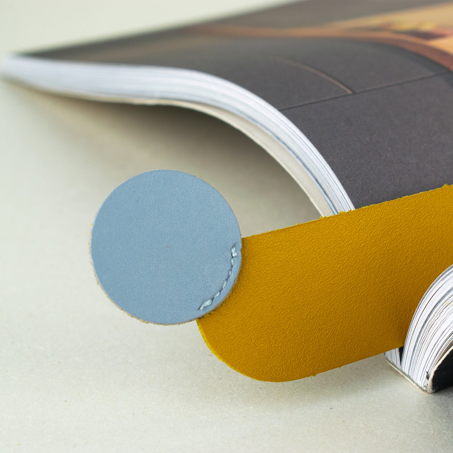 Bookmark in Amber Yellow