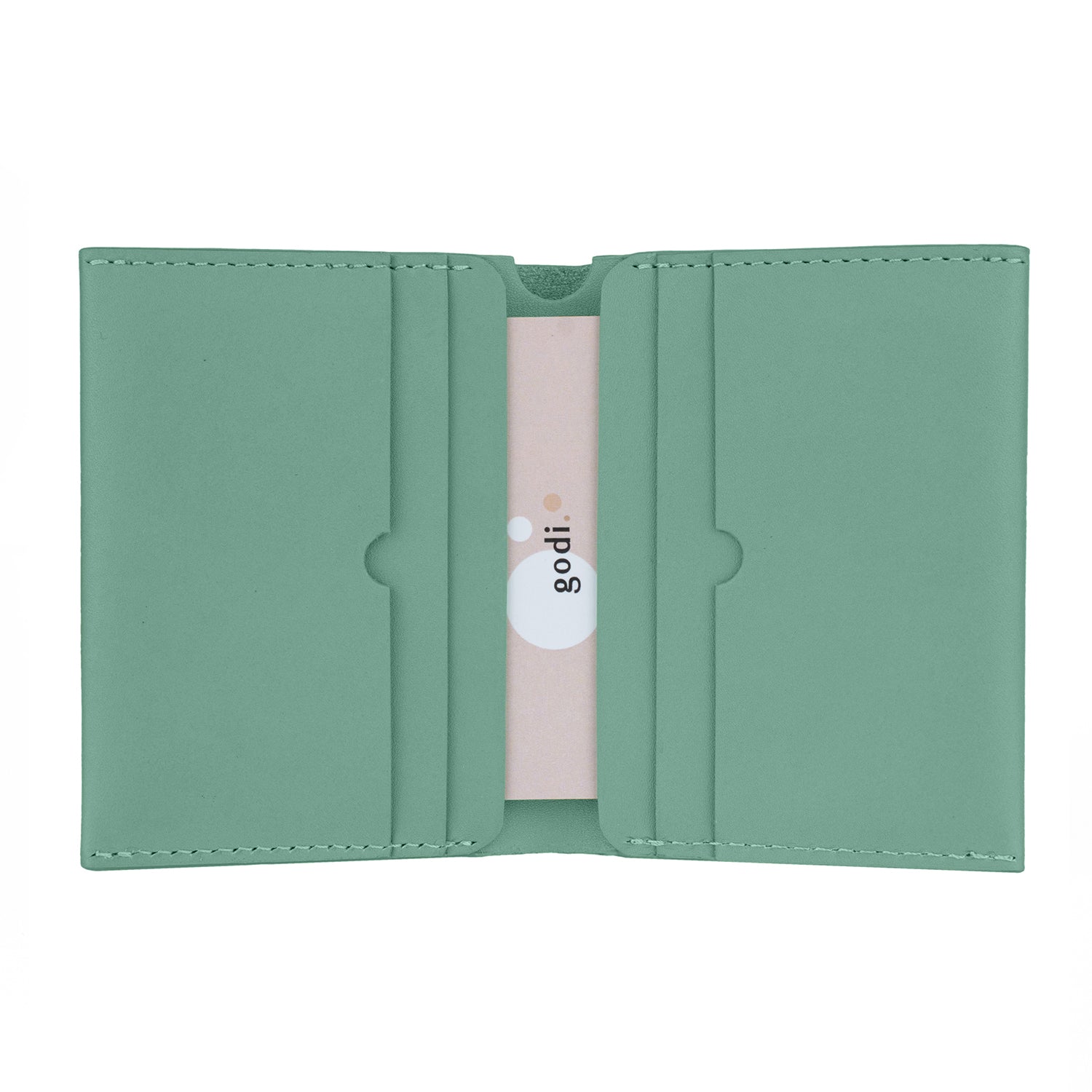 Bifold Wallet in Sage Green