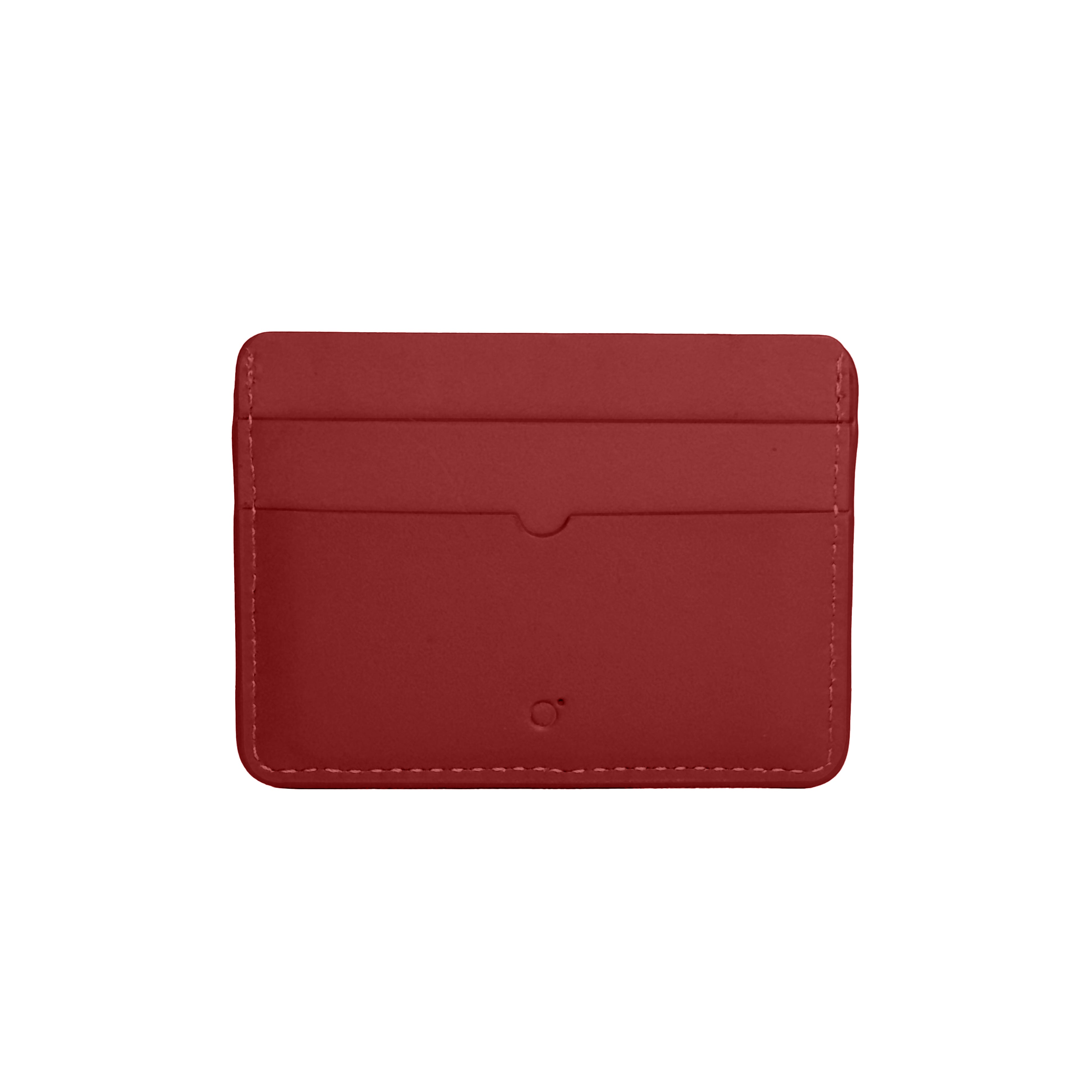 Card Case in Brick Red