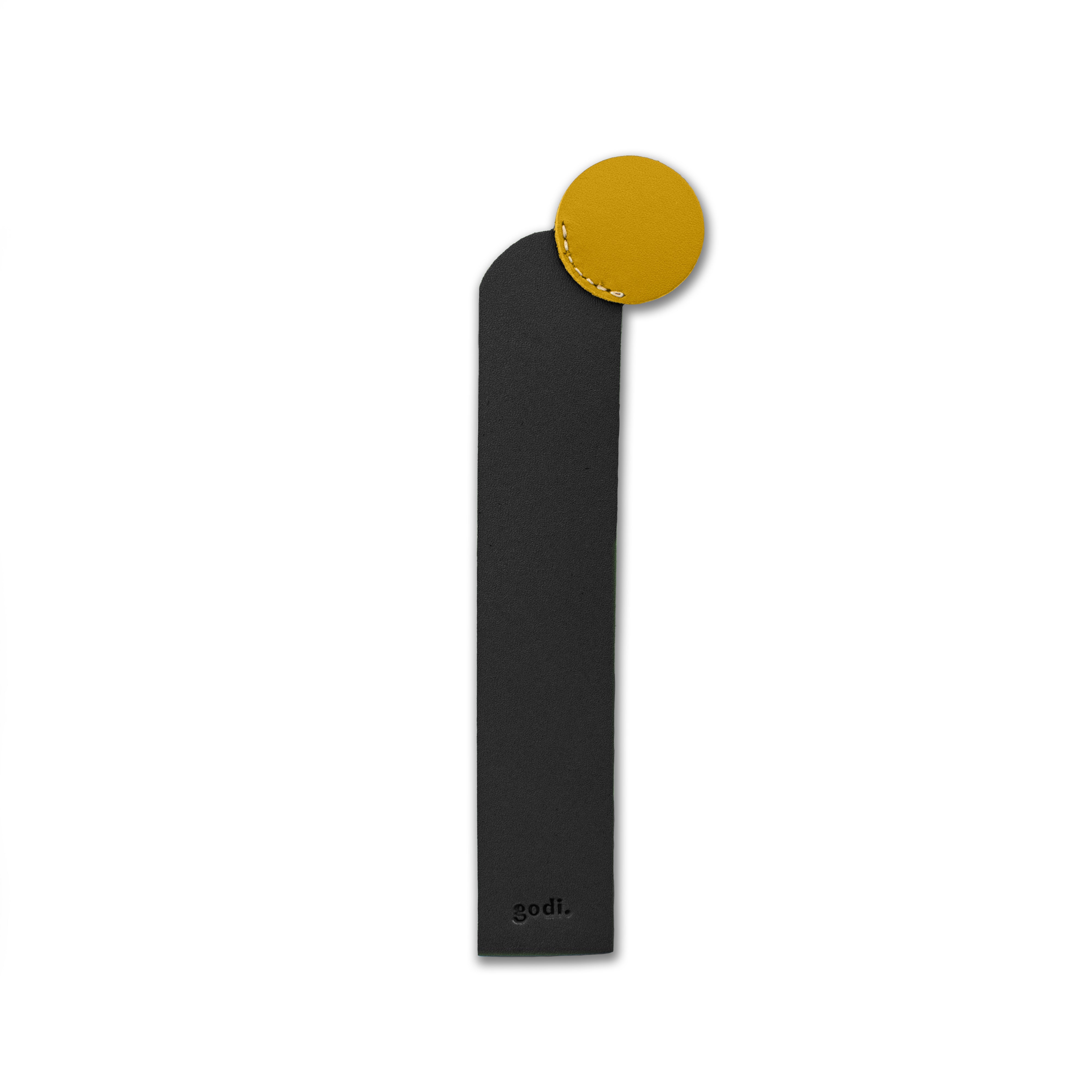Bookmark in Amber Yellow