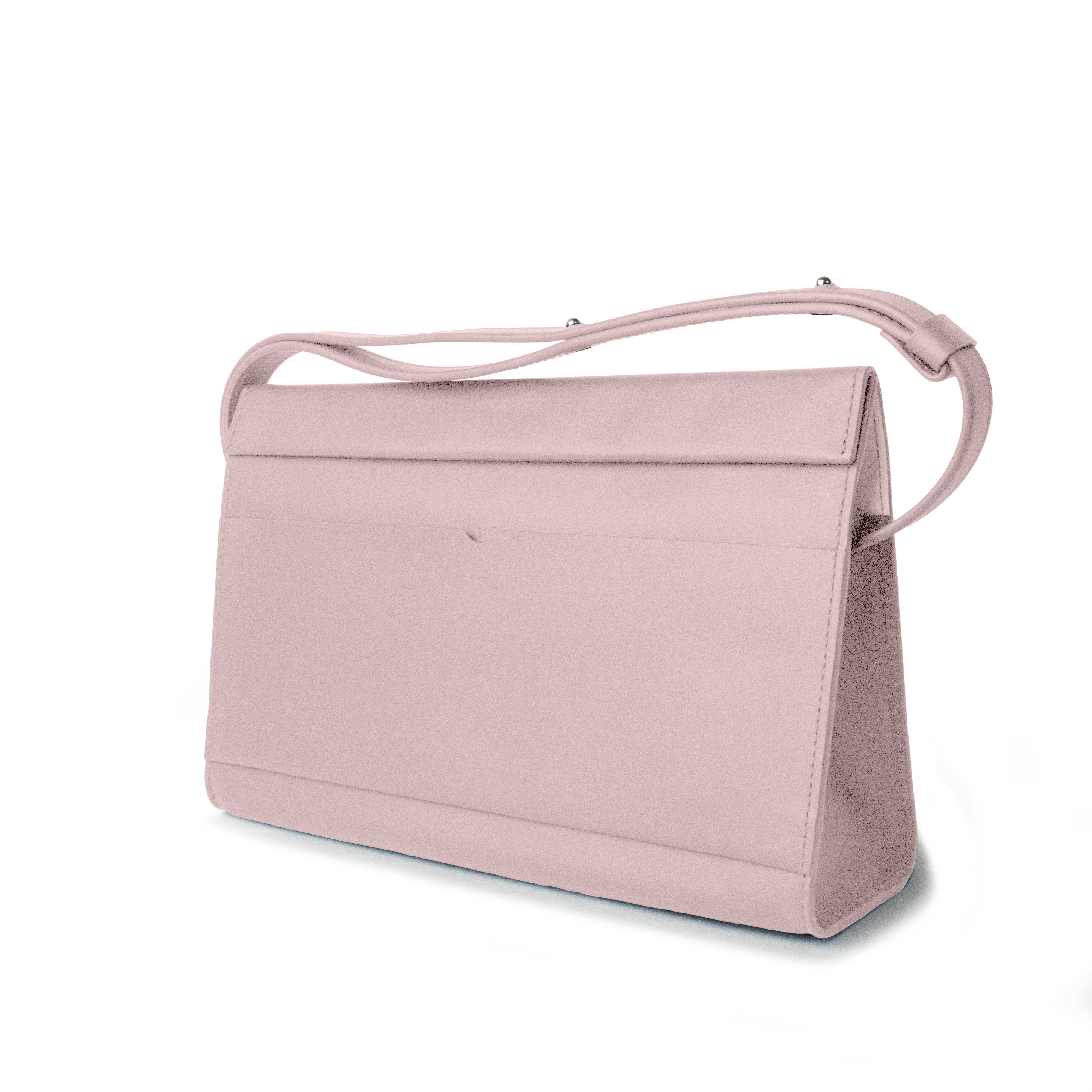 Adjustable Shoulder Bag in Nude Pink