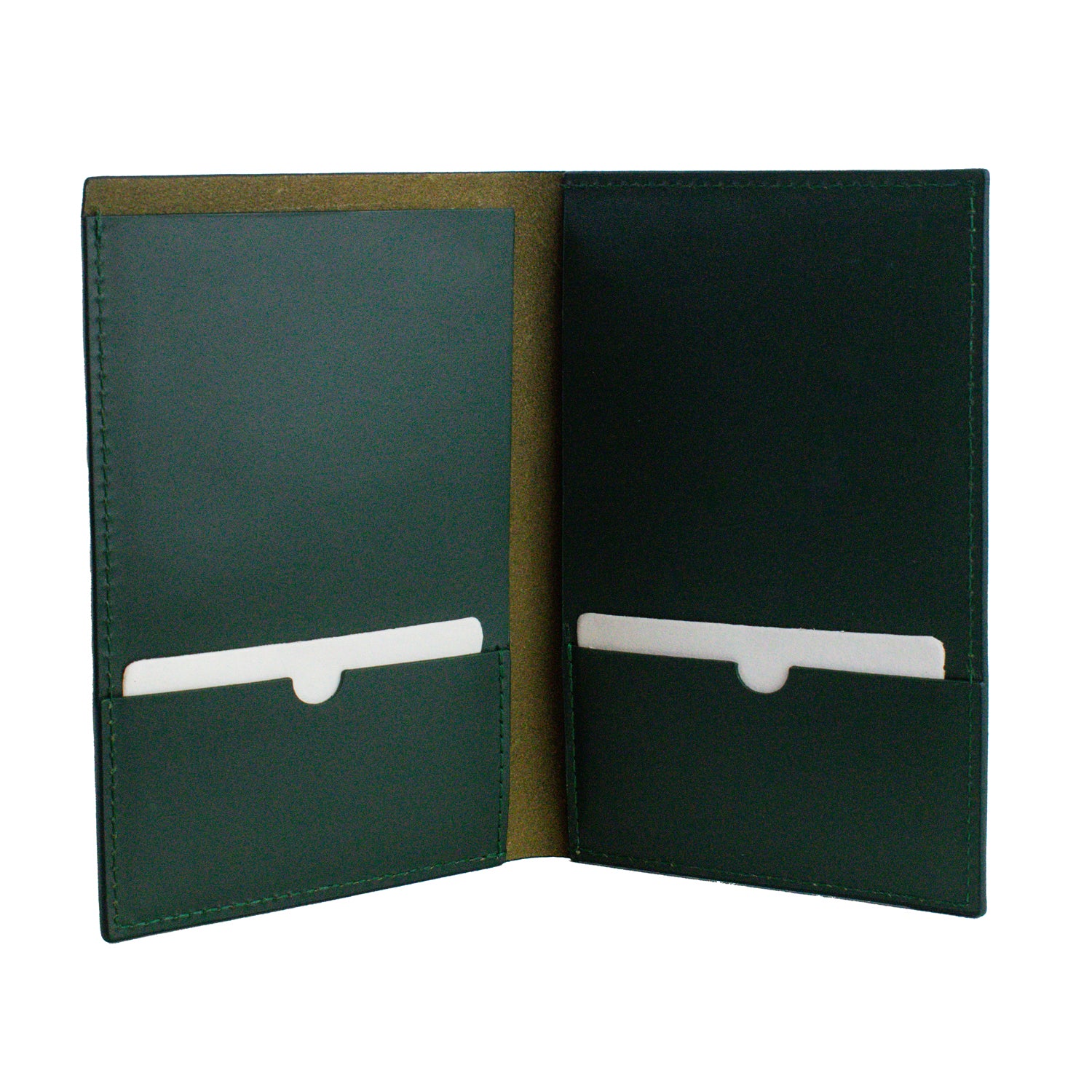 Passport Cover in Dark Green