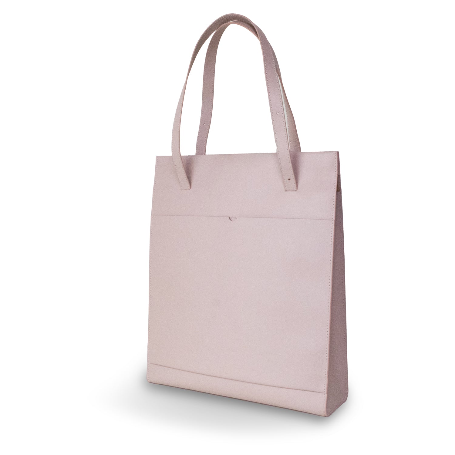 Adjustable Tote Bag in Nude Pink