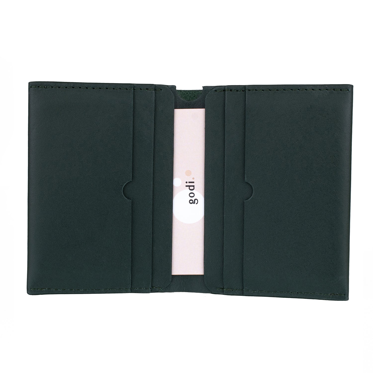 Bifold Wallet in Forest Green