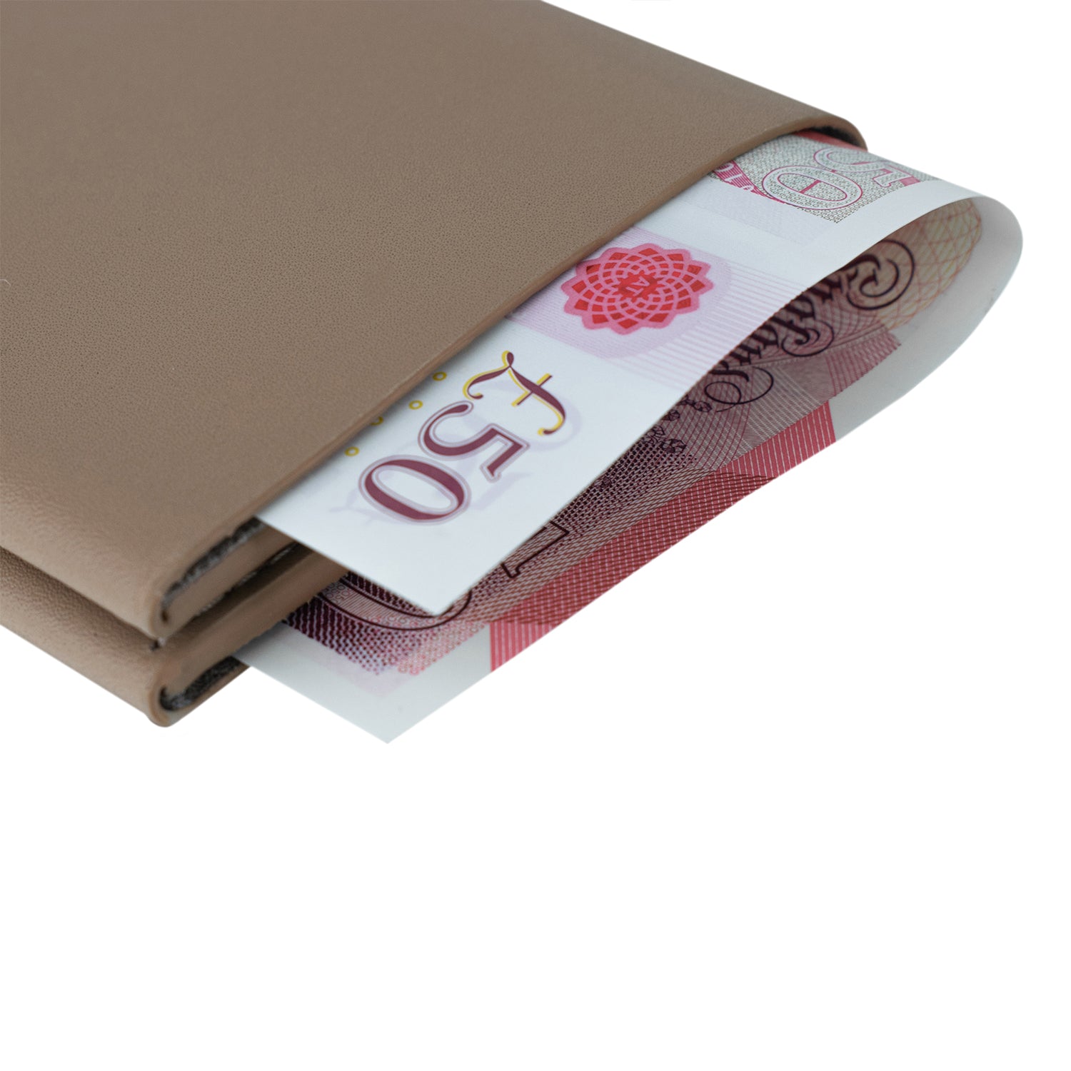 Bifold Wallet in Sand