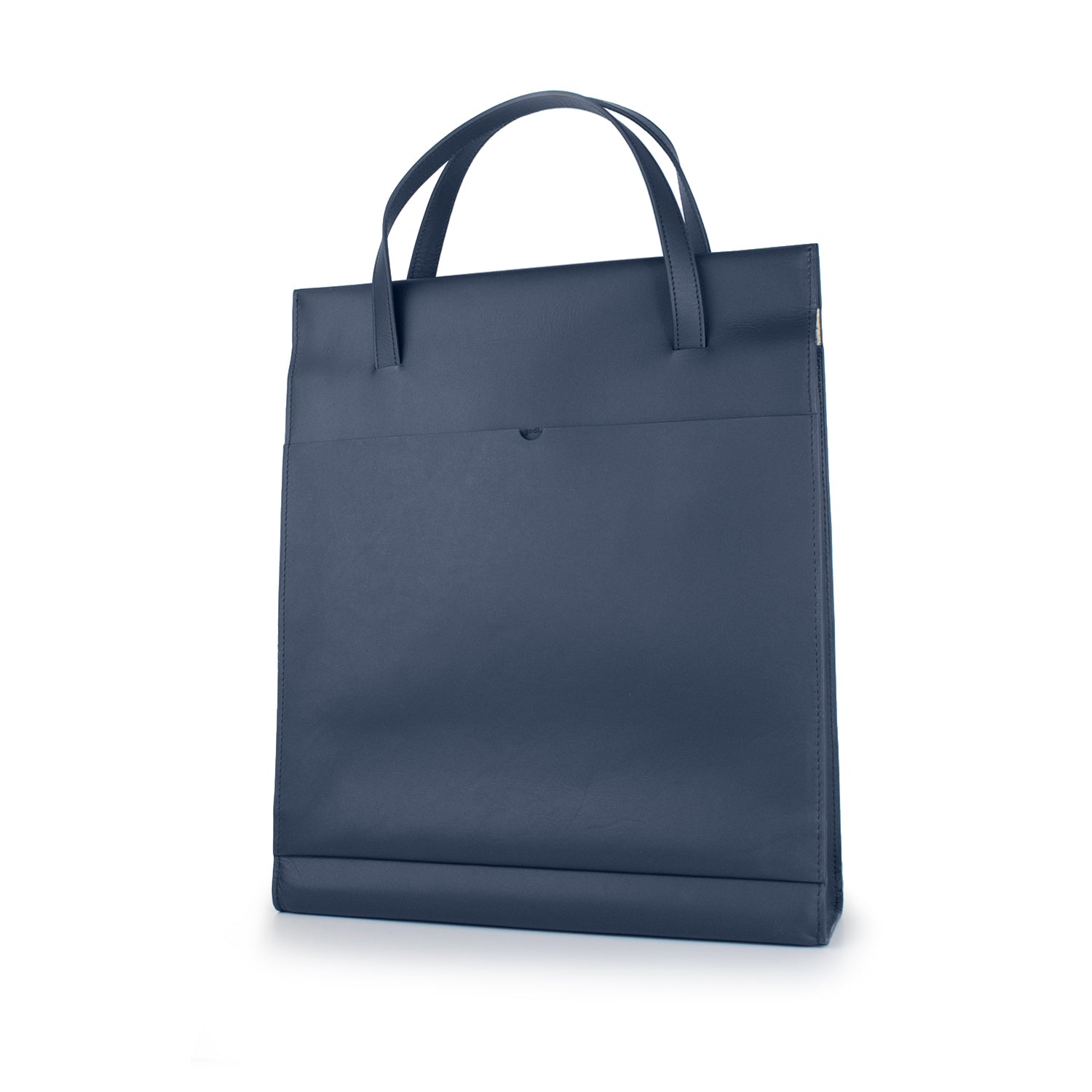 Adjustable Tote Bag in Navy Blue