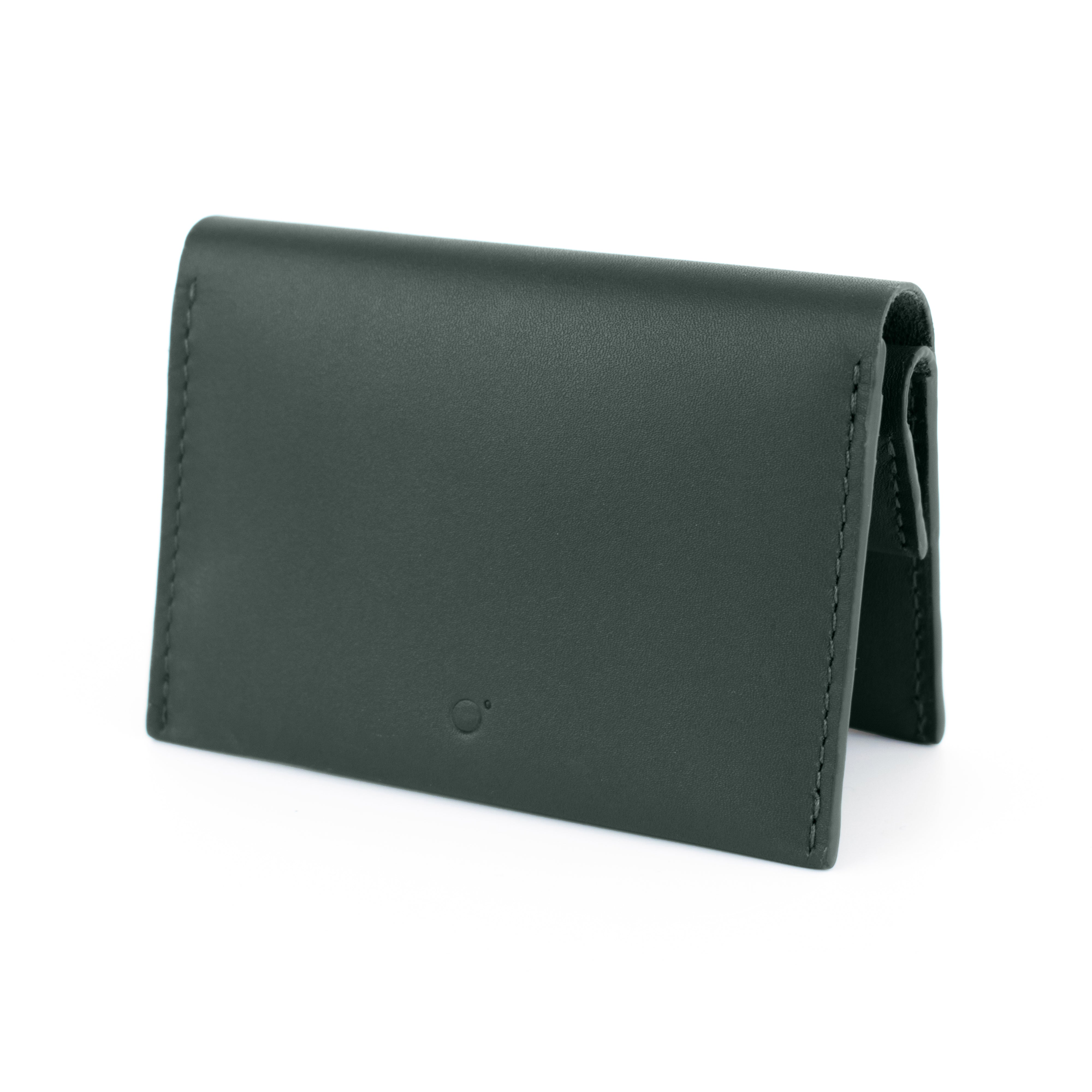 Coin & Card Wallet in Forest Green