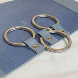 Large Key Case in Ice Blue