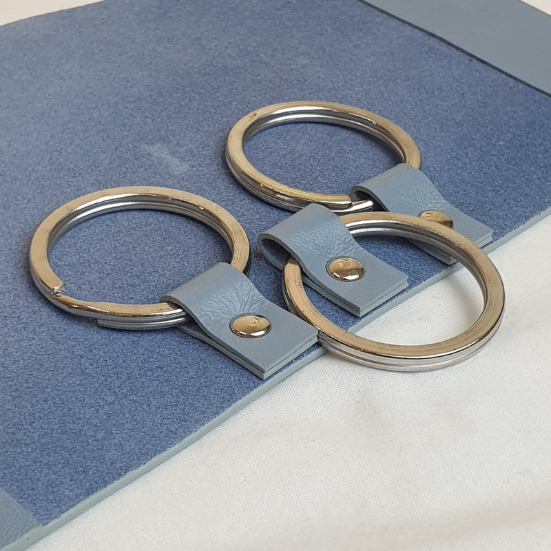Large Key Case in Ice Blue