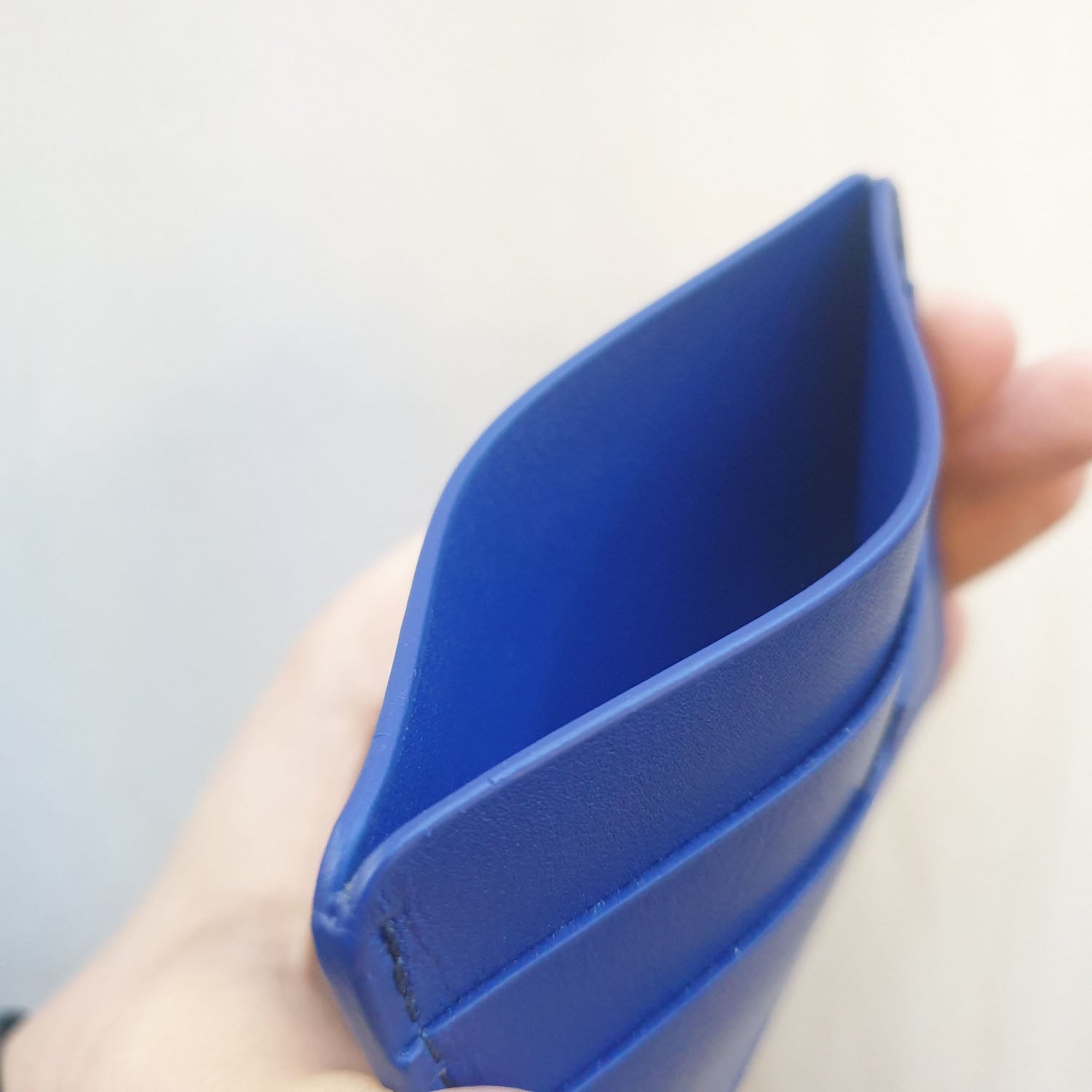 Card Case in Cobalt Blue