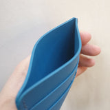Card Case in Steel Blue