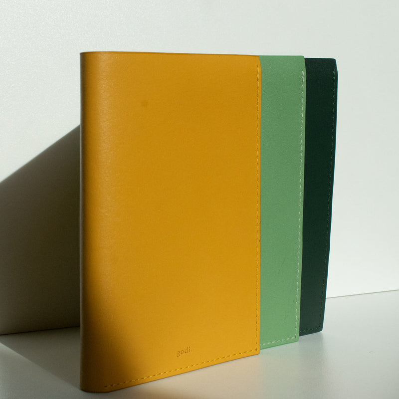 Passport Cover in Sea Green
