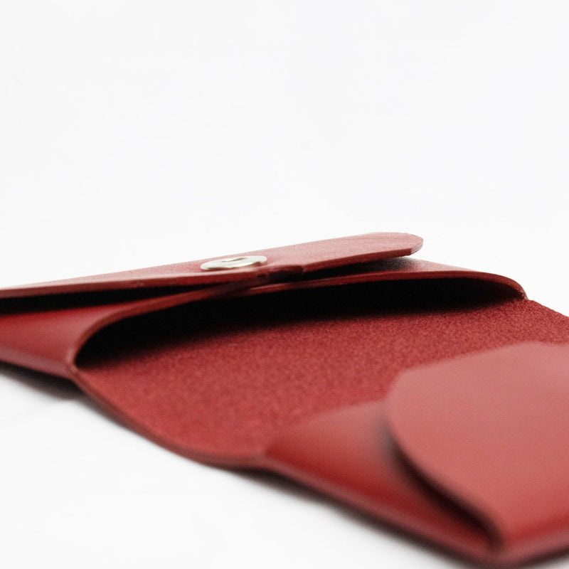 Business Card Holder in Scarlet Red