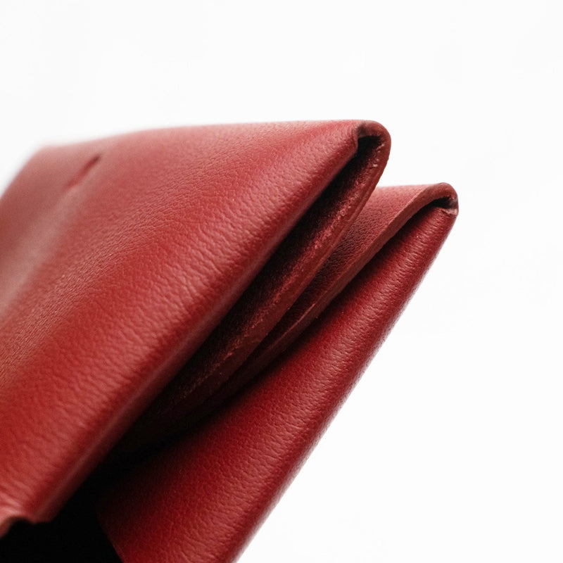 Business Card Holder in Scarlet Red