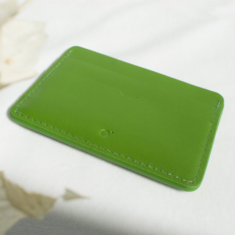 Card Case in Fern Green - Capsule Collection