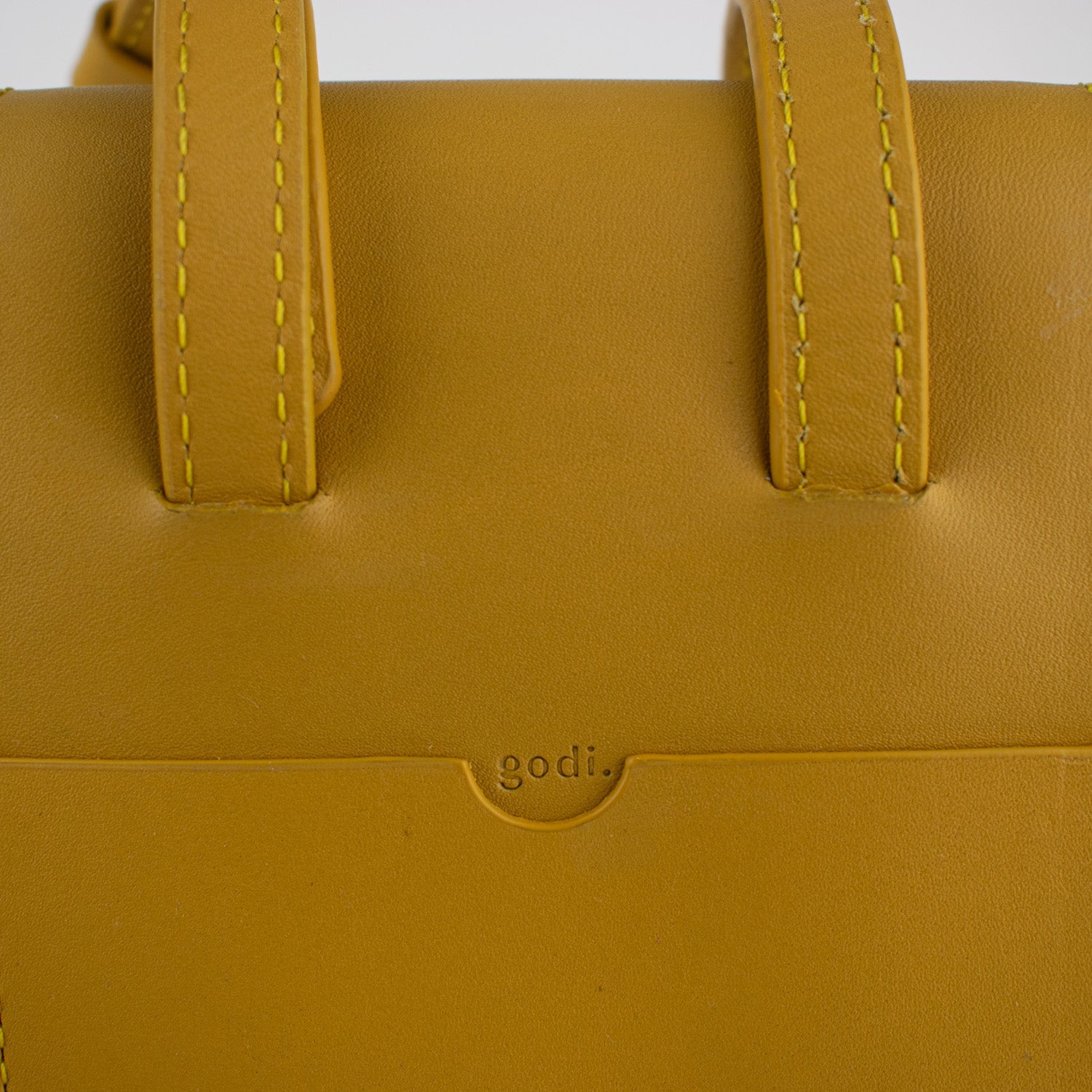 Adjustable Phone Bag in Rust Brown