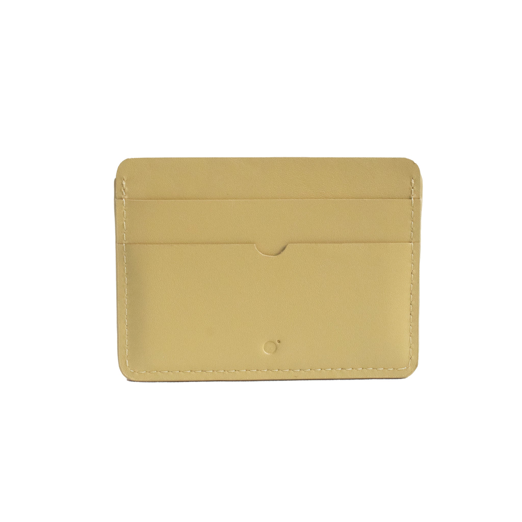 Card Case in Champagne Yellow