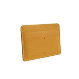 Card Case in Amber Yellow