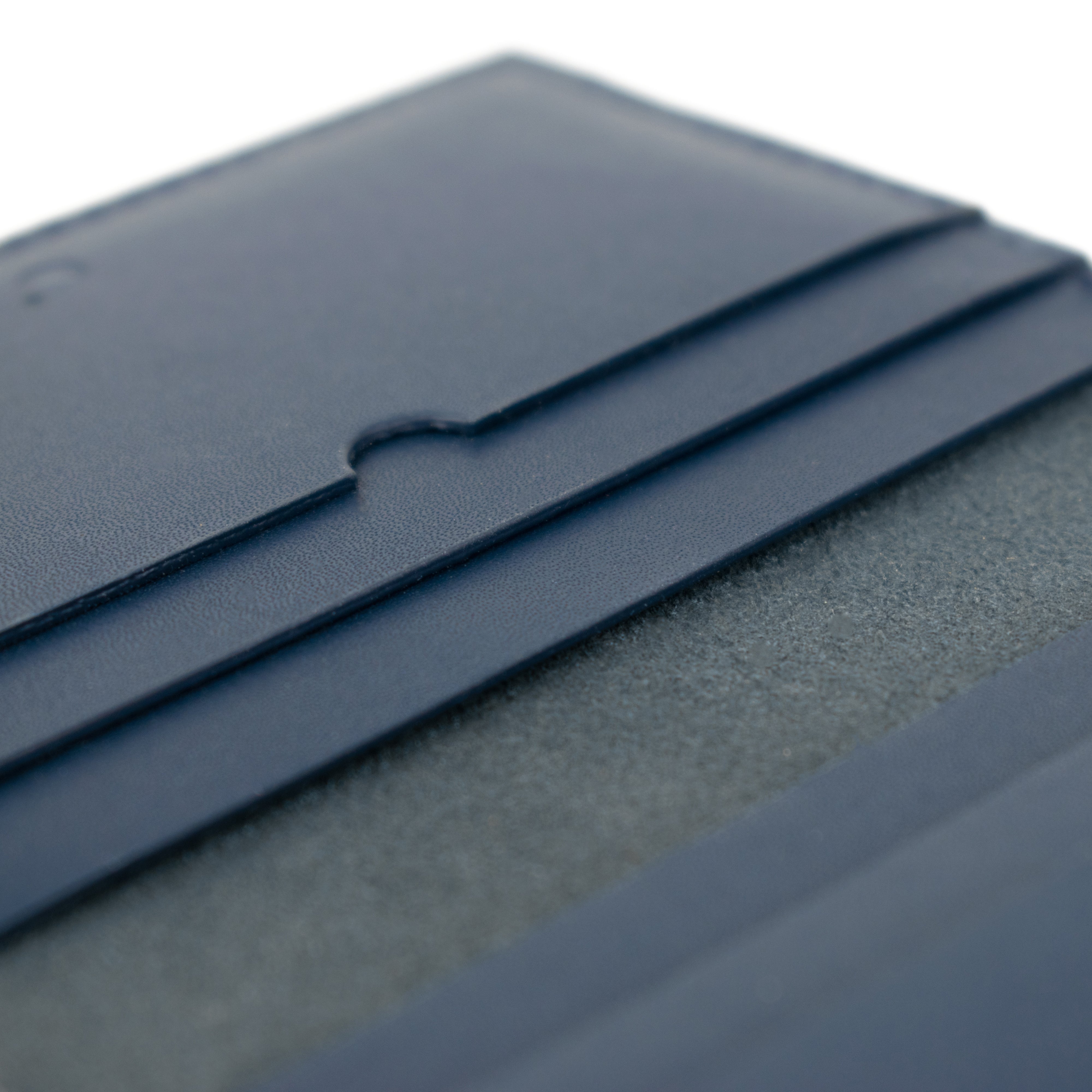 ID Window Wallet in Navy Blue