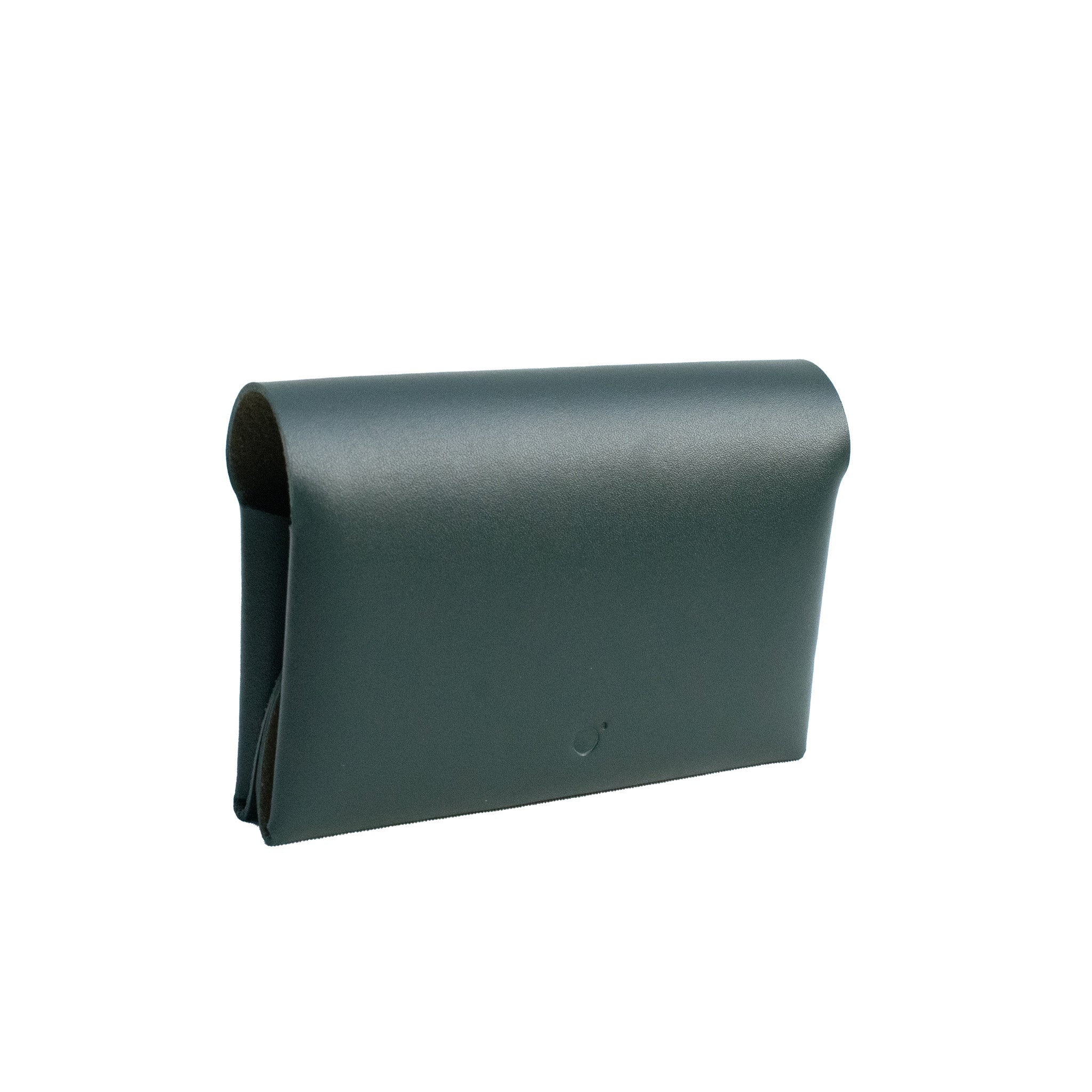 Business Card Holder in Dark Green