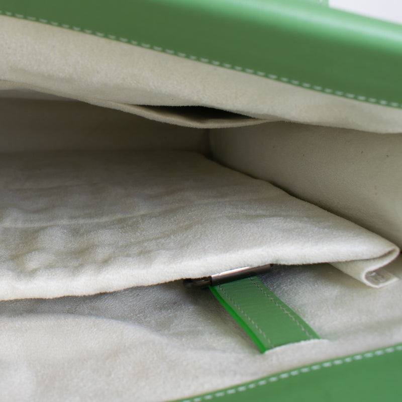 Adjustable Tote Bag in Sea Green