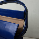 Mini Shoulder Bag in Cobalt Blue