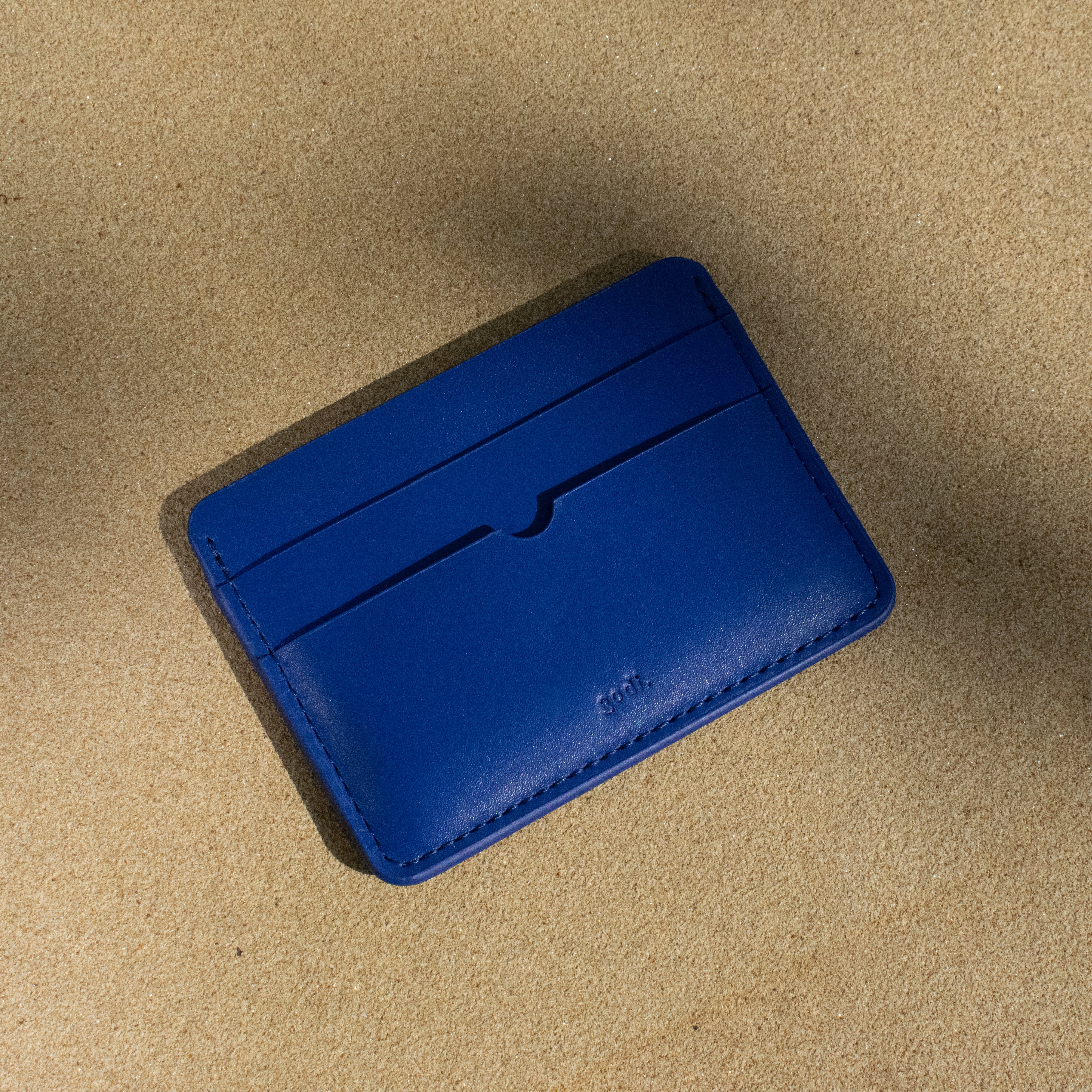 Card Case in Cobalt Blue