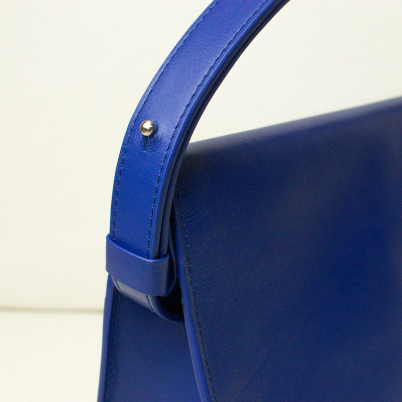 Mini Shoulder Bag in Cobalt Blue
