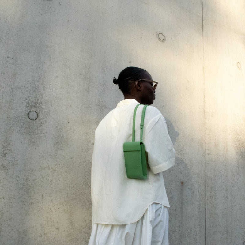 Adjustable Phone Bag in Cobalt Blue