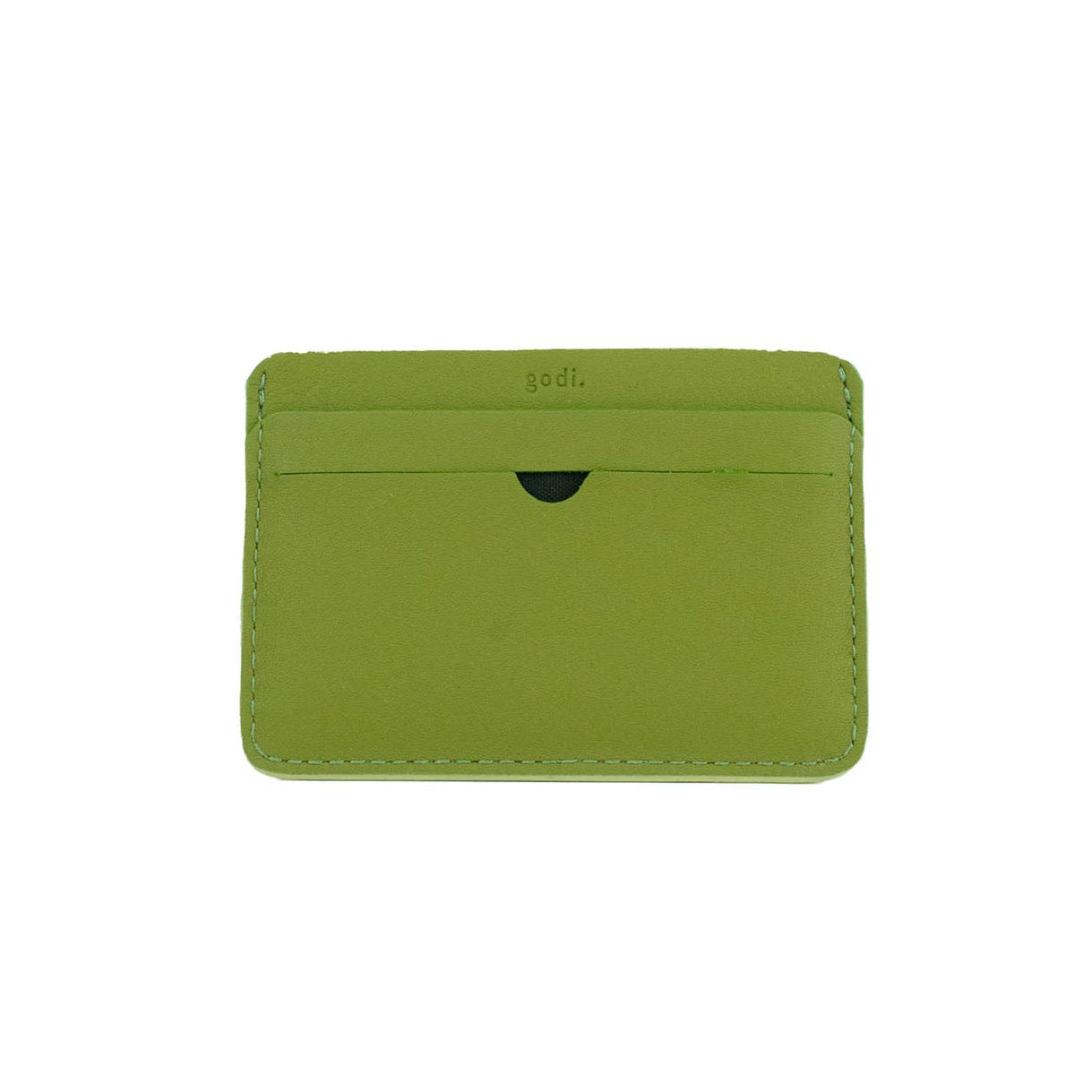 Card Holder in Rust Brown