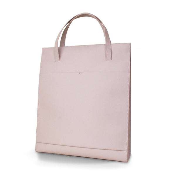 Adjustable Tote Bag in Nude Pink