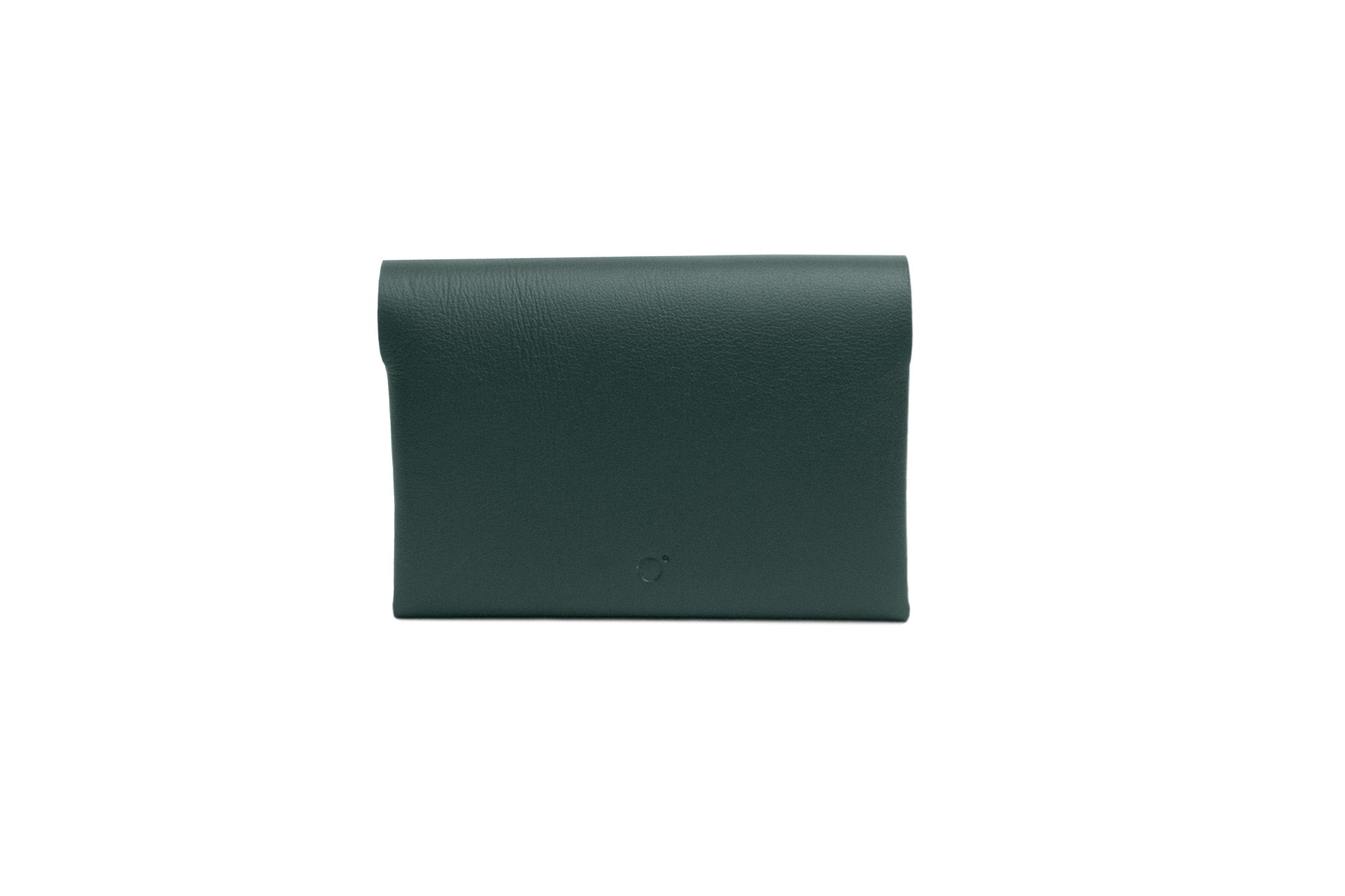 Business Card Holder in Dark Green