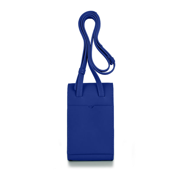 Adjustable Phone Bag in Cobalt Blue
