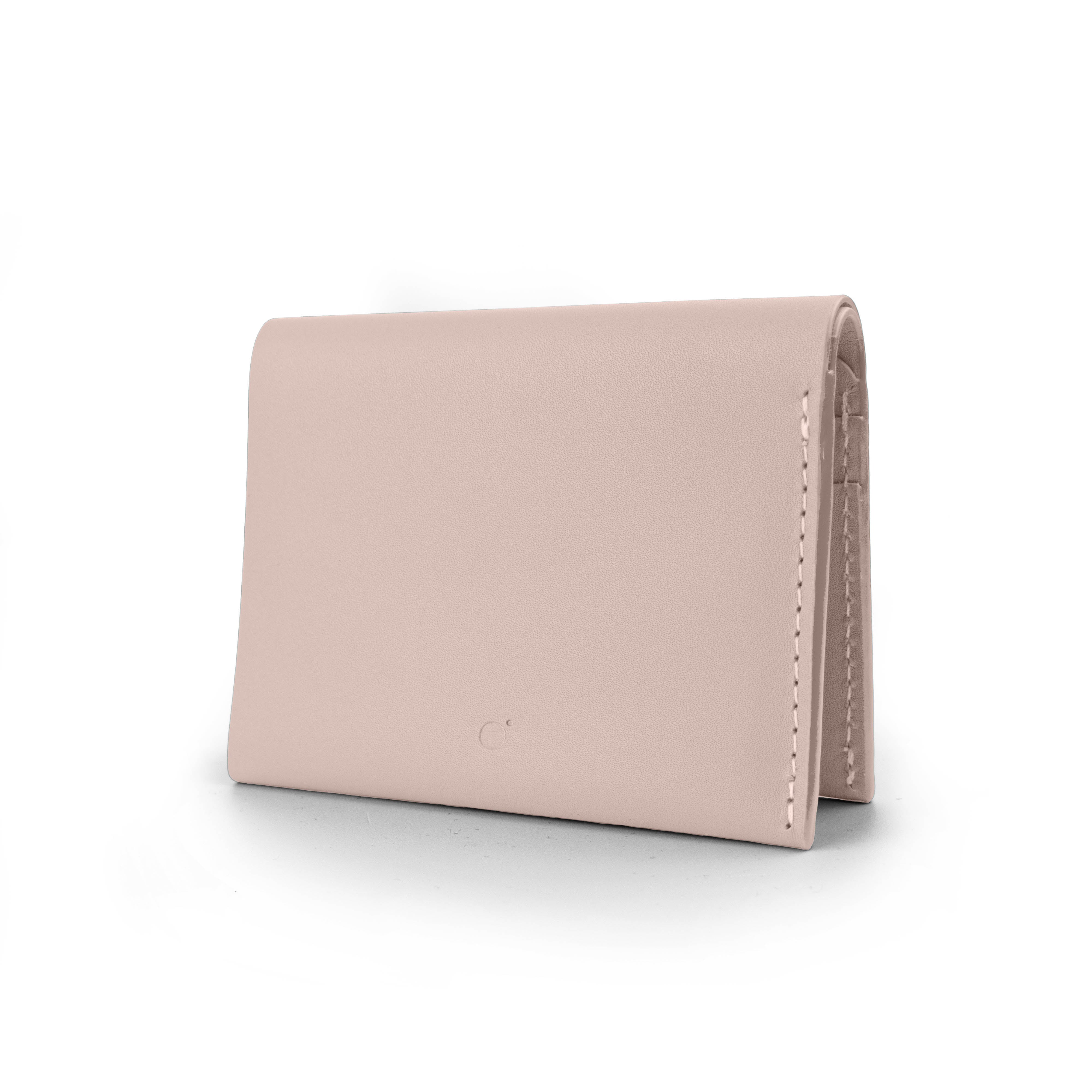 Bifold Wallet in Nude Pink