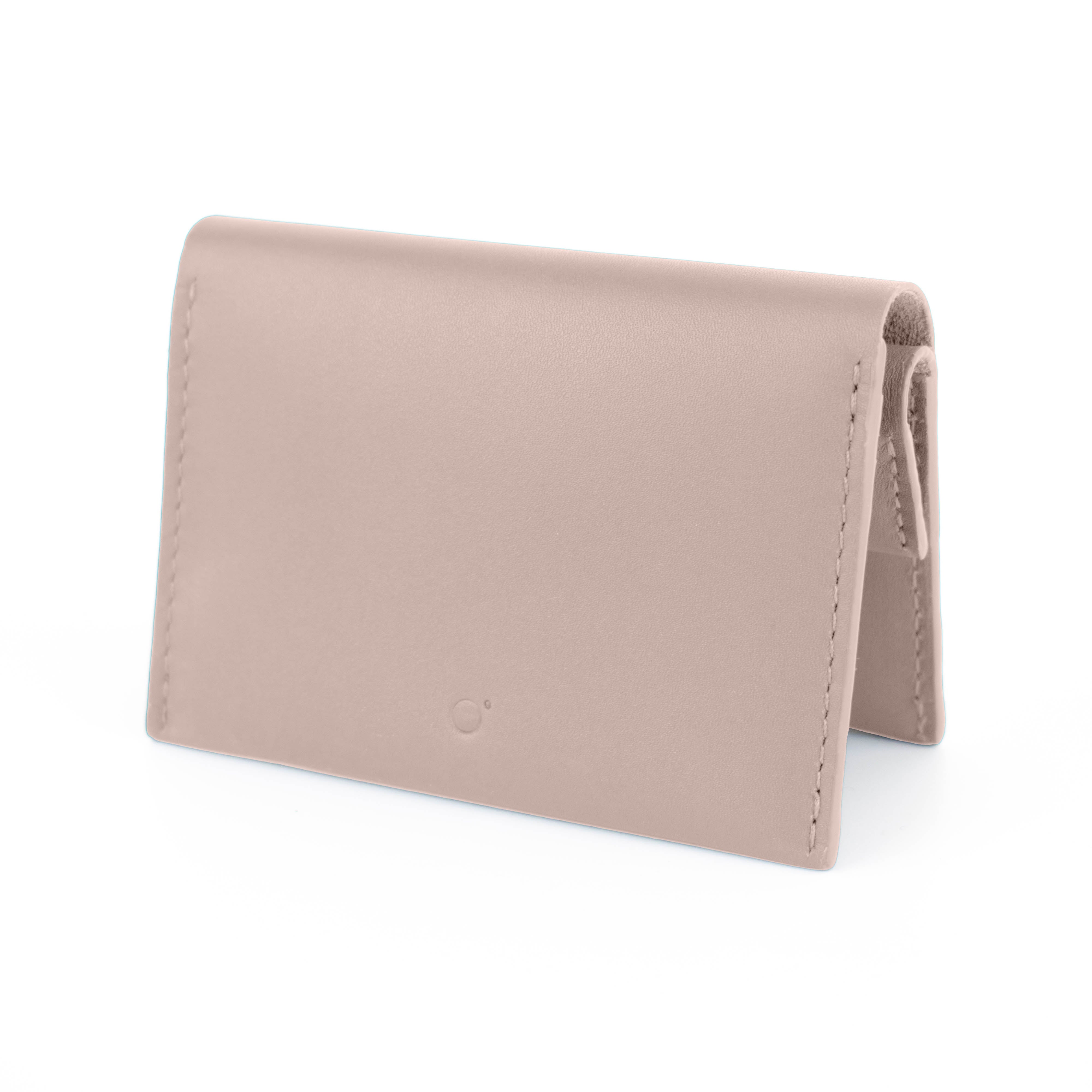 Coin & Card Wallet in Nude Pink