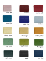 Card Case in Apple Green