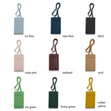 Adjustable Phone Bag in Nude Pink