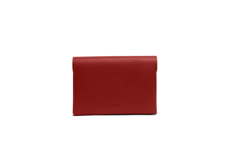 Business Card Holder in Scarlet Red