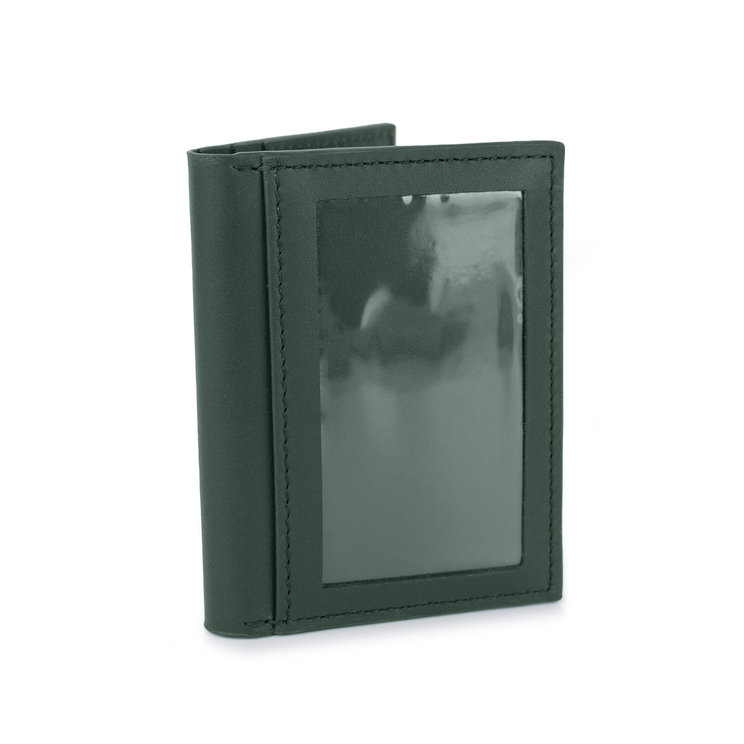 ID Window Wallet in Dark Green