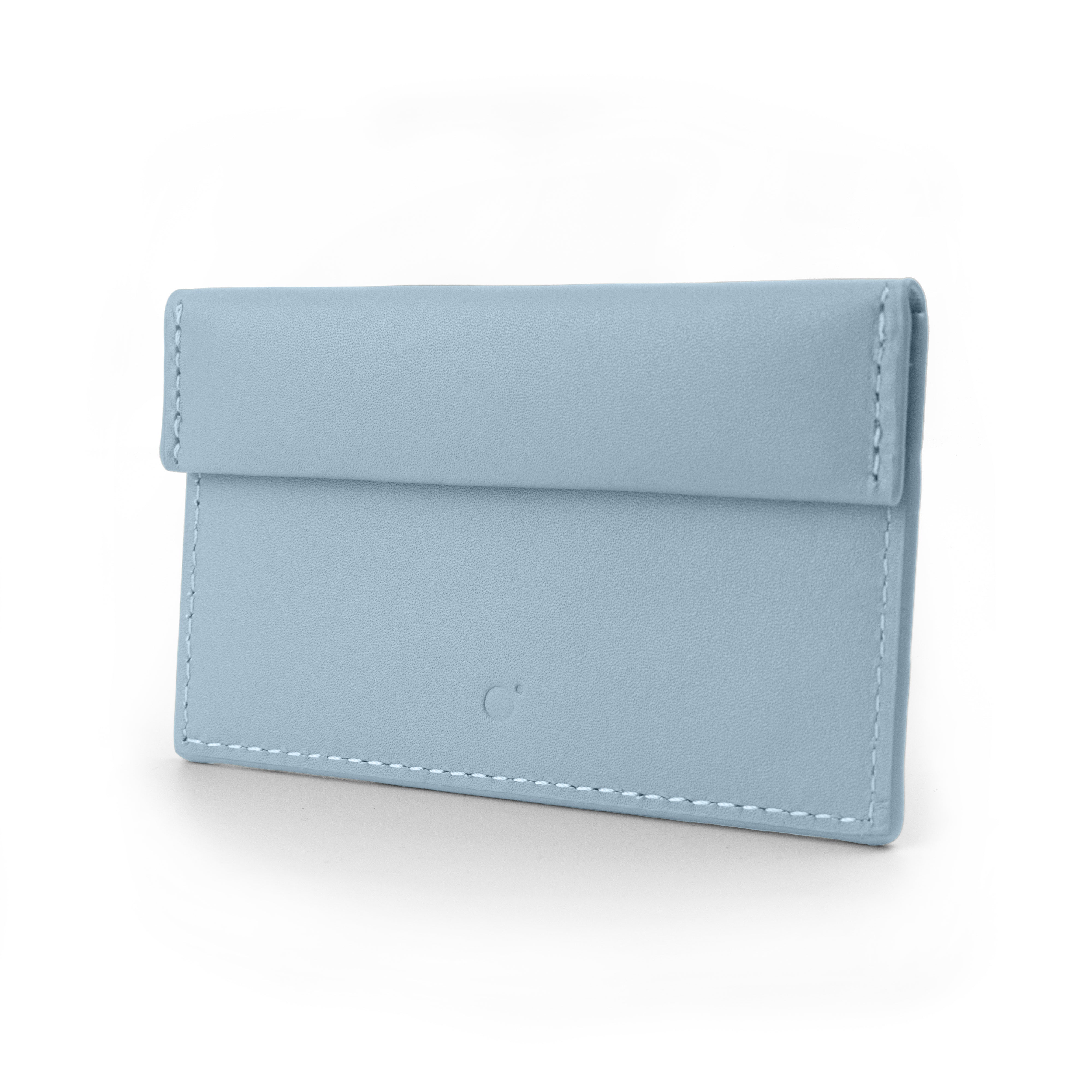 Compact Coin & Card Case in Cobalt Blue